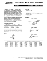 HGTD7N60B3S datasheet: 14A, 600V, UFS Series N-Channel IGBTs HGTD7N60B3S