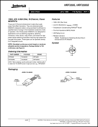 HRF3205S datasheet: 100A, 55V, 0.008 Ohm, N-Channel, Power MOSFETs HRF3205S