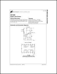 DS1488M datasheet: Quad Line Driver DS1488M