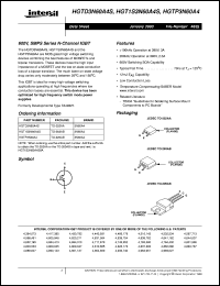 HGTD3N60A4S datasheet: 600V, SMPS Series N-Channel IGBT HGTD3N60A4S