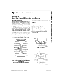 5962-7802302MEA datasheet: Quad High Speed Differential Line Drivers 5962-7802302MEA