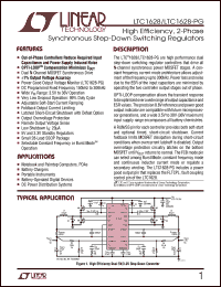 LTC1628-PG datasheet: High Efficiency, 2-Phase Synchronous Step-Down Switching Regulator LTC1628-PG