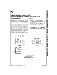 DS3696N datasheet: Multipoint RS-485/RS-422 Transceivers DS3696N