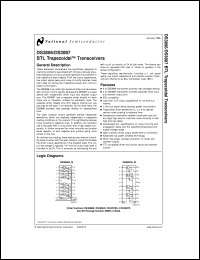 DS3896N datasheet: BTL Trapeziodal Transceiver DS3896N