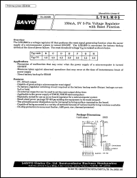 L78LR05 datasheet: Voltage regulator (150 mA, 5 V) L78LR05