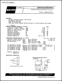 2SB1234 datasheet: PNP epitaxial planar silicon transistor, driver application 2SB1234