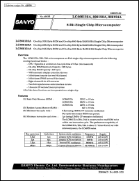 LC866132A datasheet: 8-bit single chip microcomputer (32512 x 8 bits) LC866132A