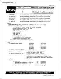 LC866232A datasheet: 8-bit single chip microcomputer (32512 x 8 bits) LC866232A