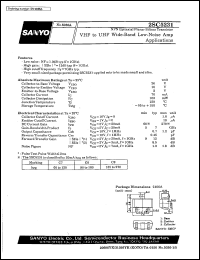 2SC5231 datasheet: NPN epitaxial planar silicon transistor, VHF to UHF wide-band low-noise amp application 2SC5231