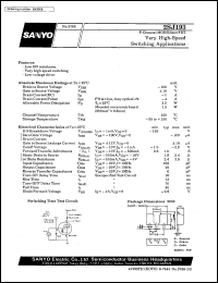 2SJ193 datasheet: P-channel MOS silicon FET, very high-speed switching application 2SJ193