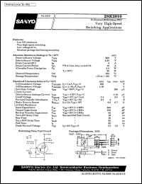 2SK2010 datasheet: N-channel MOS silicon FET, very high-speed switching application 2SK2010