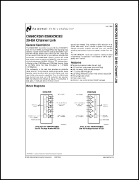 DS90CR281MDC datasheet: 28-Bit Channel Link DS90CR281MDC