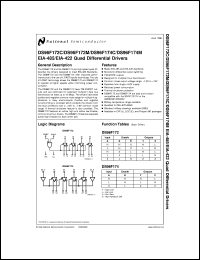 5962-9076502MFA datasheet: EIA-485/EIA-422 Quad Differential Drivers 5962-9076502MFA