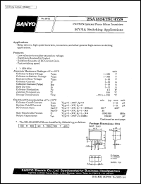 2SC4728 datasheet: NPN epitaxial planar silicon transistor,50V/5A switching application 2SC4728