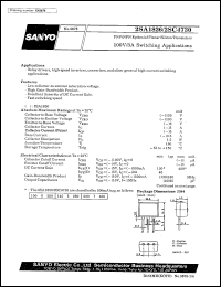 2SA1826 datasheet: PNP epitaxial planar silicon transistor, 100V/3A switching application 2SA1826