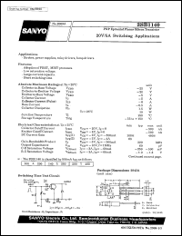 2SB1140 datasheet: PNP epitaxial planar silicon transistor, 20V/5A switching application 2SB1140