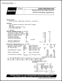 2SB1166 datasheet: PNP epitaxial planar silicon transistor, 50V/8A switching application 2SB1166