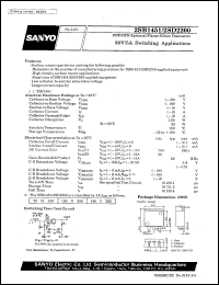 2SD2200 datasheet: NPN epitaxial planar silicon transistor, 80V/5A switching application 2SD2200