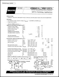 2SB921L datasheet: PNP epitaxial planar silicon transistor, 80V/7A  switching application 2SB921L