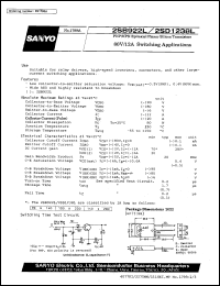 2SB922L datasheet: PNP epitaxial planar silicon transistor, 80V/12A  switching application 2SB922L