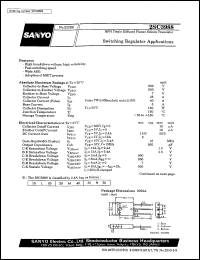 2SC3988 datasheet: NPN triple diffused planar silicon transistor, switching regulator application 2SC3988