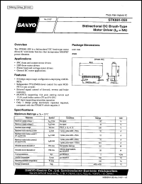 STK681-050 datasheet: Bidirectional DC brush-type motor driver STK681-050