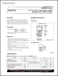 L88MS05T datasheet: 5V/0,5A low dropout voltage regulator with on/off function L88MS05T