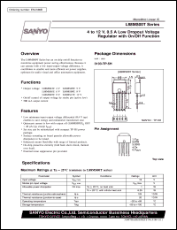 L88MS06T datasheet: 6V/0,5A low dropout voltage regulator with on/off function L88MS06T