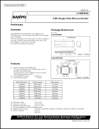 LC86E5032 datasheet: 8-bit single-chip microcontroller LC86E5032