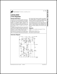 LM109KSTEEL datasheet: 5-Volt Regulator LM109KSTEEL