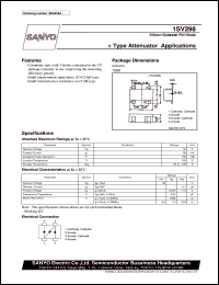 1SV298 datasheet: PIN diode for attenuator application 1SV298