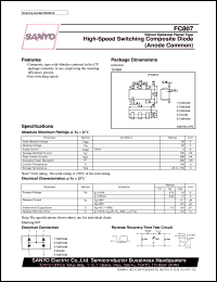 FC807 datasheet: High-speed switching composite diode FC807