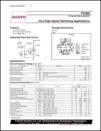 FX205 datasheet: P-channel silicon MOSFET, ultrahigh-speed switching application FX205