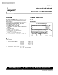 LC864164B datasheet: 8-bit single chip microcontroller LC864164B