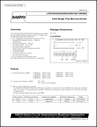 LC864532A datasheet: 8-bit single chip microcontroller LC864532A