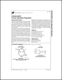 LM138KSTEEL datasheet: 5 Amp Adjustable Regulator LM138KSTEEL