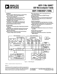 ADSP-21060L datasheet: SHARC, 120 MFLOPS, 3.3 v, floating point ADSP-21060L