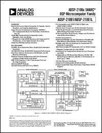 ADSP-21061L datasheet: SHARC, 44MHz, 150 MFLOPS, 3.3v, floating point ADSP-21061L