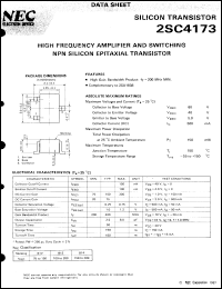 2SC4173 datasheet: Silicon transistor 2SC4173