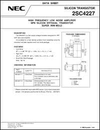 2SC4227-T1 datasheet: Silicon transistor 2SC4227-T1