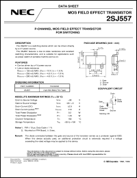 2SJ557-T1B datasheet: Pch enhancement type MOS FET 2SJ557-T1B