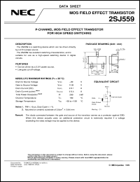 2SJ559-T1 datasheet: Pch enhancement type MOS FET 2SJ559-T1