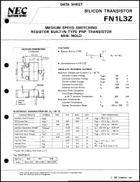 FN1L3Z-T2B datasheet: Compound transistor FN1L3Z-T2B