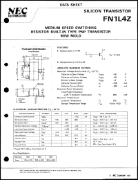 FN1L4Z-T1B datasheet: Compound transistor FN1L4Z-T1B