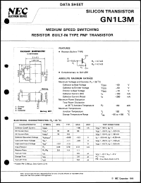 GN1L3M datasheet: Hybrid transistor GN1L3M