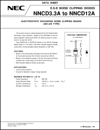 NNCD10A datasheet: Zener diode ESD, surge protection NNCD10A