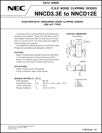 NNCD11E datasheet: Zener diode ESD, surge protection NNCD11E