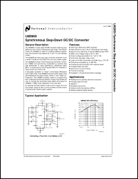 LM2650M-ADJ datasheet: Synchronous Step-Down DC/DC Converter LM2650M-ADJ