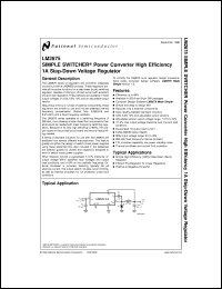 LM2675MX-3.3 datasheet: SIMPLE SWITCHER Power Converter High Efficiency 1A Step-Down Voltage Regulator LM2675MX-3.3