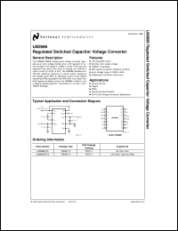 LM2686MTCX datasheet:  Regulated Switched Capacitor Voltage Converter LM2686MTCX